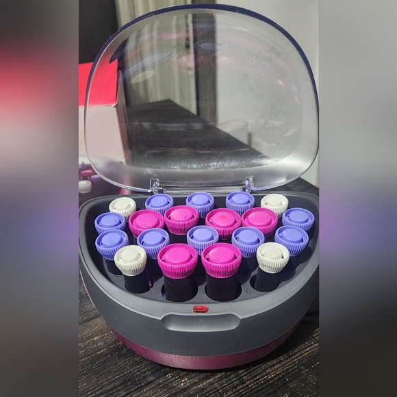 REMINGTON Full Size Set 20- lonic Hot Curlers Wax Core - New open box - Picture 2 of 6